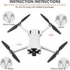 16PCS Propeller Blades Low Noise Props for DJI Mini 3 Pro Drone