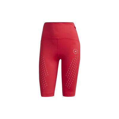 X Stella McCartney Collaboration Solid Logo Print Прямые шорты для фитнеса Женские шорты Красные GU9489