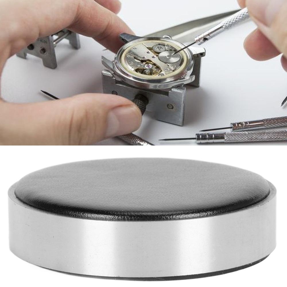 Круглый корпус часов Подушка Кожа PU Подушка для механизма часов Подушка для механизма Ремонт часов
