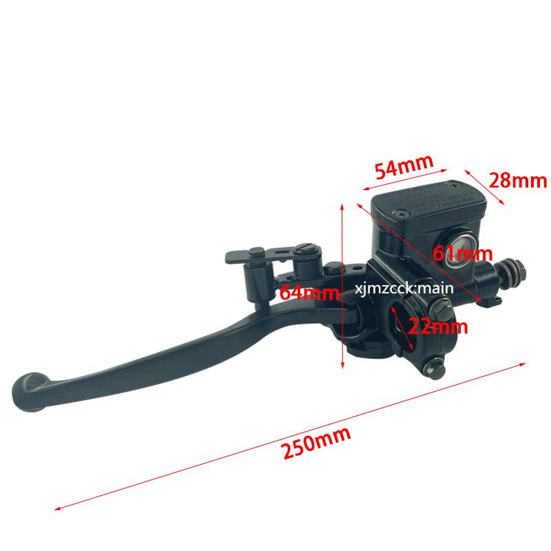 Motorcycle ATV Quad Cylinder Hydraulic Brake Lever Clutch Lever Pump Left Right For 50cc 70cc 110cc 125cc 150cc 250cc Dirt Bike