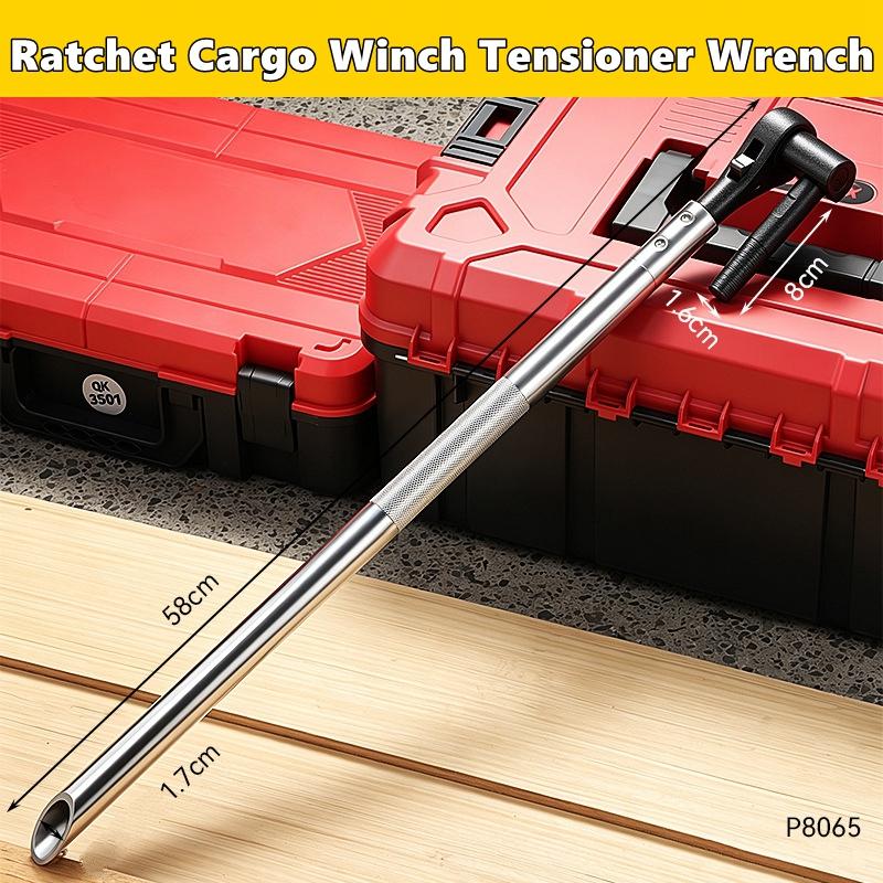 Xiaomi Multifunctional Truck Ratchet Winch Bar Tensioner Wrench Universal Cargo Rope Tightener Long Handle Lashing Strap Tensioner Tool