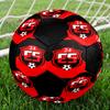 24 Erzincanspor Футзальный Мяч Цветной Для Всех Возрастов Размер 5 Машинная Строчка ПВХ Готов к Соревнованиям Прочный Высокий Отскок