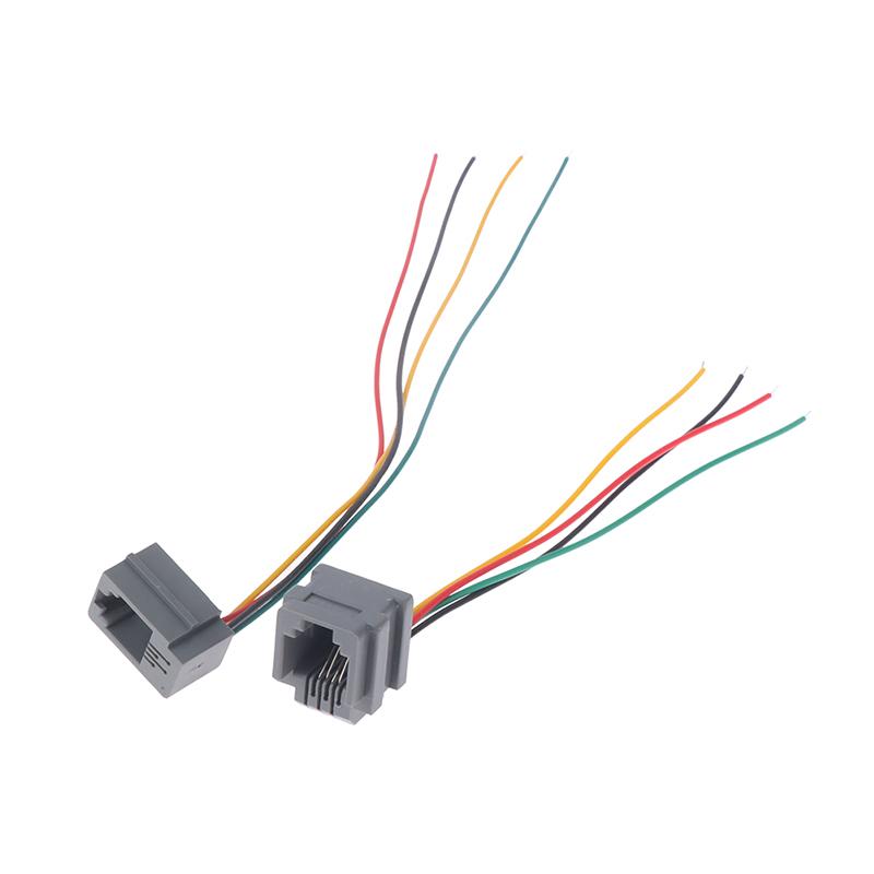 5 шт. 616E 623K 616M 641D RJ11/RJ12/RJ45 Гнездо для Интернета/Телефона с Кабелем 15 см