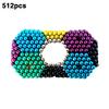 512 шт., 3/5 мм, магнитный шарик, игрушка для снятия стресса, для детей и взрослых, обучающее 3D моделирование, сборка здания, набор магнитных бусин