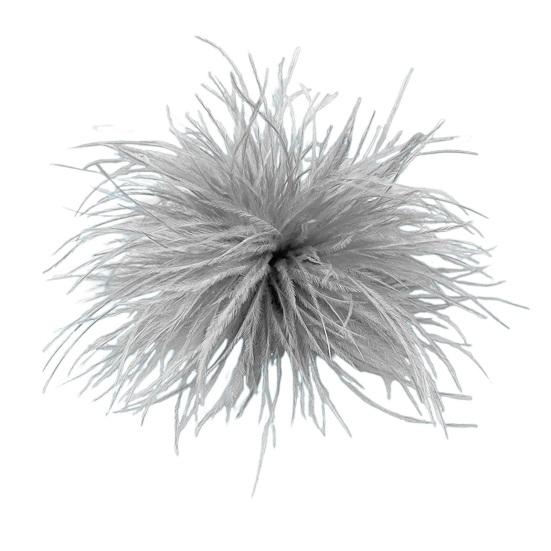 Брошь унисекс, мягкая шляпа из искусственного страуса, противоскользящая легкая одежда, украшение для сумки с перьями, свадебная вечеринка