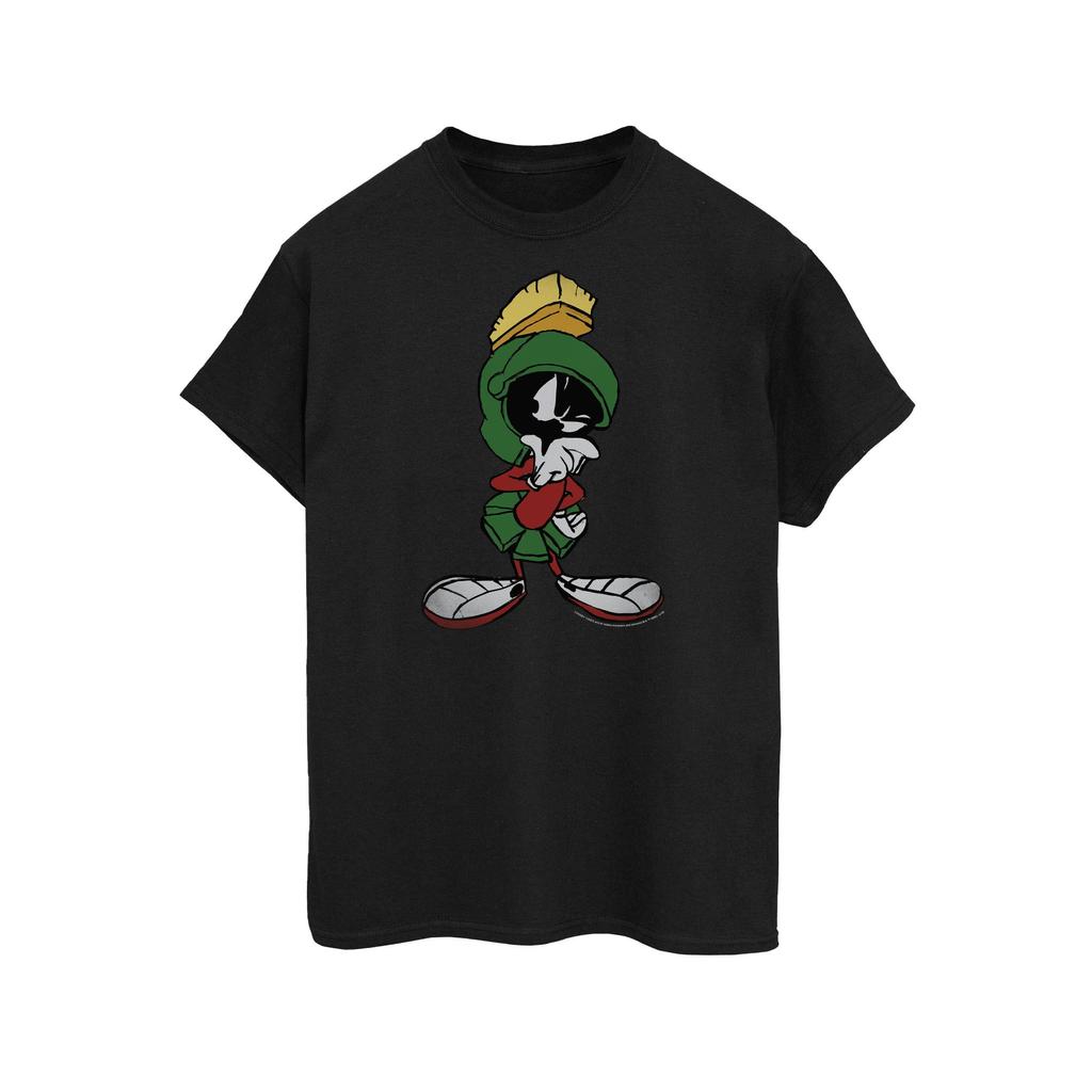 Looney Tunes Womens/Ladies Marvin The Martian Pose Cotton Boyfriend T-Shirt