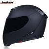 Jiekai Full Face Bike Helmet Men Women Dual Lens Anti-fog Winter Cool Cycling
