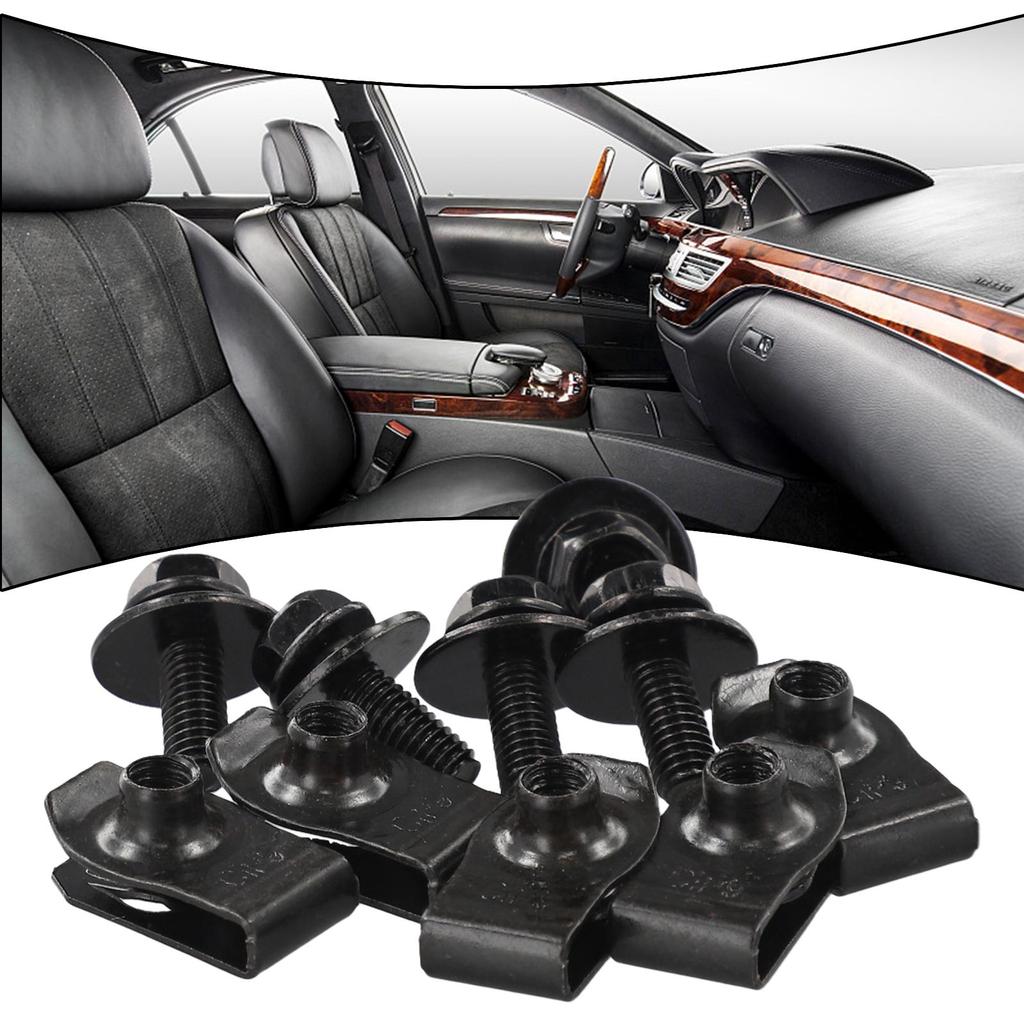 10 шт. Двигатель Под Аксессуары Корпус Болты Клипсы Крепеж