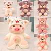 Pig Turn Into Cat Bear Dog Plush Toy Stuffed Animal Doll Bedroom Decoration