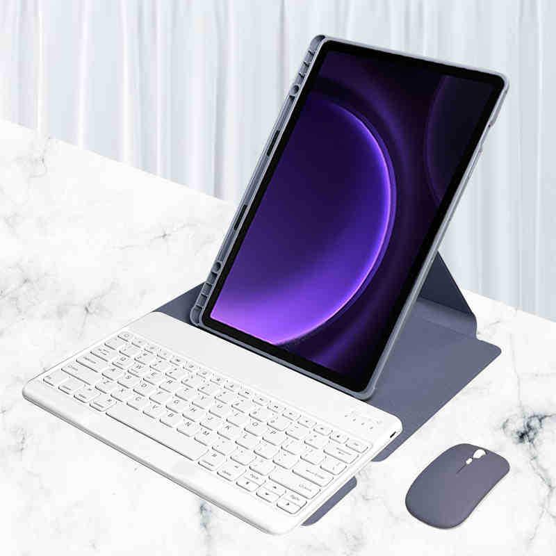 Планшет Леново М11 (11") Чехол-клавиатура Bluetooth 2024 года с защитой, поворачивающейся на 360°