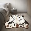 Cow Style Irregular Carpet for Rooms Large Size Bedroom Non-slip Bedside Rugs Living Room Decor Washable Floor Mats Customizable