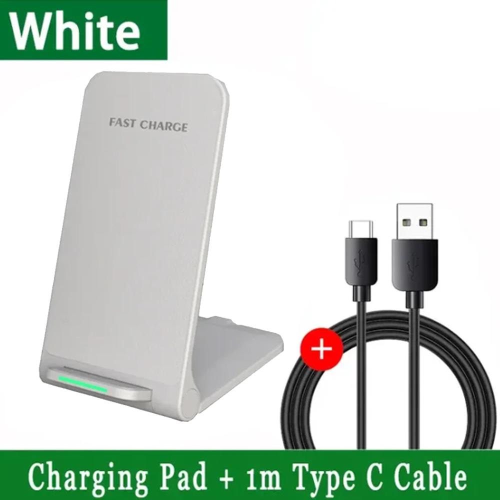 Wireless Charger Stand Pad Fast Charging Foldable For IPhone17/16/15/14 Samsung S21 S24 S8 Huawei Quick Charger