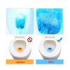 Liannian 10Pcs Automatic Bleach Toilet Bowl Tank Stain Remover Blue Home Detergent Cleaner