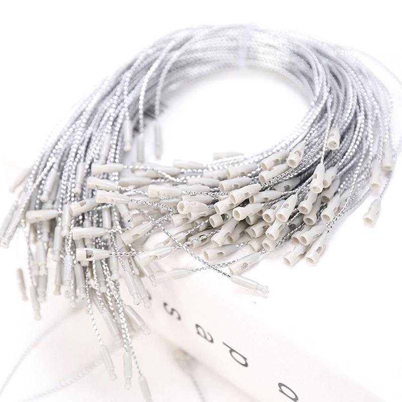 100Pcs20Cm Золото Серебро Веревка Нити Подарочная Упаковка Строка Рождественская Подвесная Веревка