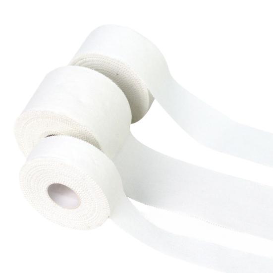 Белая Спортивная Лента Легко Рвется Клейкая Без Липких Следов Атлетическая Лента Спортсмены Спортивная Обувь Первая Помощь Обмотка от Травм Лента Рулон