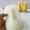 Милая силиконовая форма для свечей в виде уточки, 3D-форма для ароматерапии, гипсовые кристаллы, литье из смолы, принадлежности для изготовления мыла своими руками.