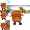 Soft And Cuddly Calf Carey Medium Plush Toy Adorable Highland Cow Stuffed Animal 17cm