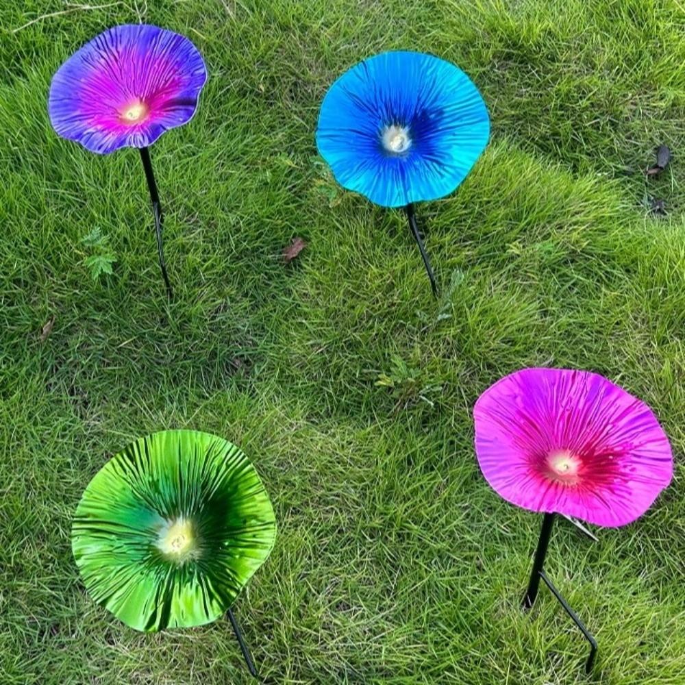 Flower Shaped Standing Bird Basin Detachable Bird Watering Station Bird Water Drinker Garden Decor