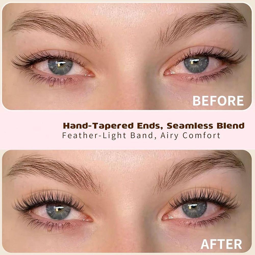 Natural Fake Lashes 3D Mink False Eyelashes Hot Eyelashes Makeup Eyelash Extension