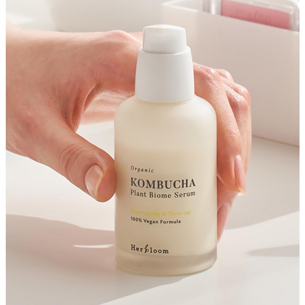 Herbloom Органическая сыворотка Kombucha Plant Biome, 50 мл, 1 шт.