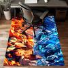 Kamado Tanjiro2Printed Area Rug Carpet for Bedroom Living Room Home Decor Rugs Mat Non Slip Mat Rug for Bedside