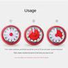 Stopwatch Alarm Clock Visual Timer with Loud Alarm Kitchen Timer Small Mechanical Timer  Household