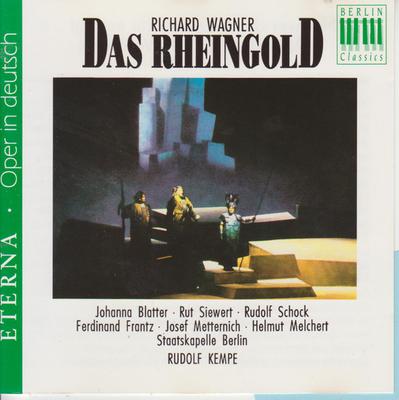 CD РИХАРД ВАГНЕР, ЙОАННА БЛАТТЕР, РУ - Золото Рейна/Кемпе 0120035 Berlin Classics Германия Соул/Фанк Б/У