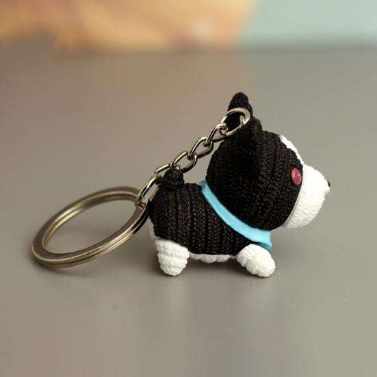 Трехмерное вязание из шерсти. Нежное мастерство. Устойчивое к выцветанию. Износостойкое украшение. Очаровательный брелок-талисман для собаки. Аксессуар для сумки.