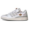 Forum Low White Grey Embroidered Unisex Sneakers Cloud-White Grey-One Mesa IE0477