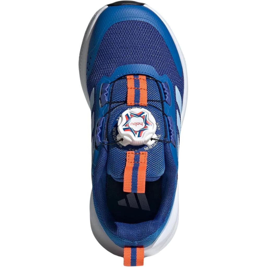 Adidas Fortarun 4.0 Универсальные Удобные Модные Прочные Низкие Детские Кроссовки для Бега Детские Кроссовки для Бега Королевско-синие Ярко-синие Цвет морской волны HP3587