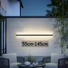 LED Lighting Wall Lamp IP65 Garden AC Long Wall Light Outdoor Waterproof Modern Long Strip 85-256v OutdoorDecoration