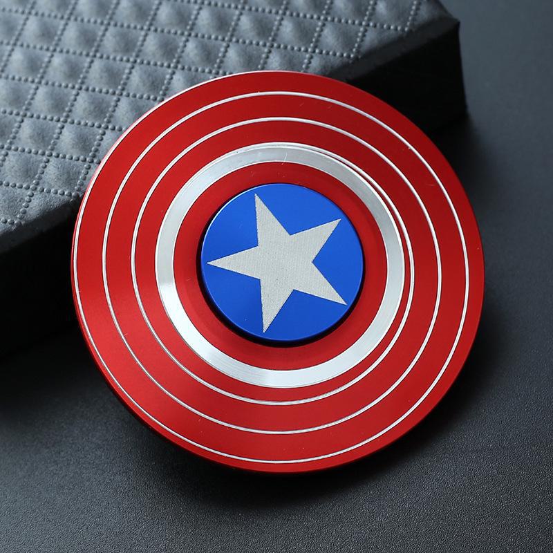 «Цветной металлический сплав Fidget Gyroscope»: Вращающийся декомпрессионный инструмент для снятия стресса"