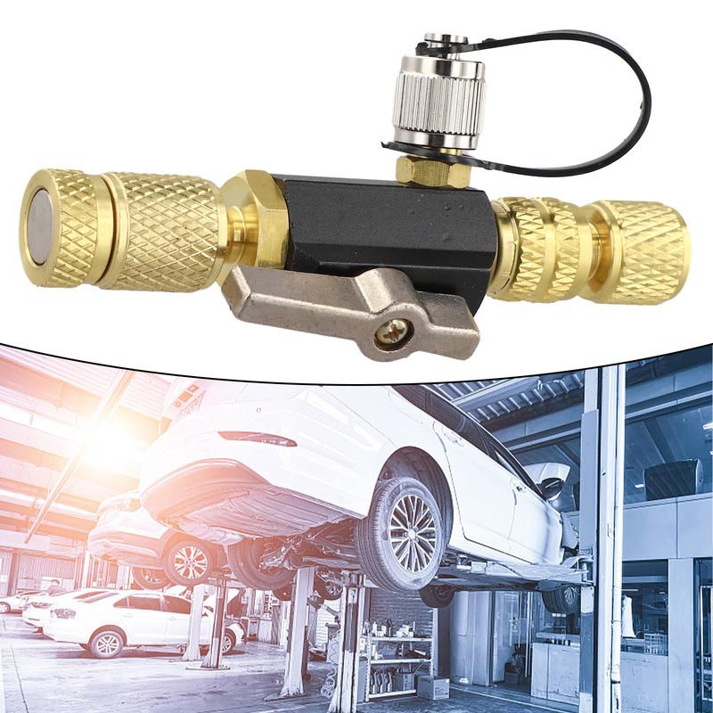 Инструмент для извлечения вентильного сердечника HVAC, рассчитанный на вакуум, 14 дюймов на 5/16 дюйма, совместим с R410A, для эффективного обслуживания сердечника