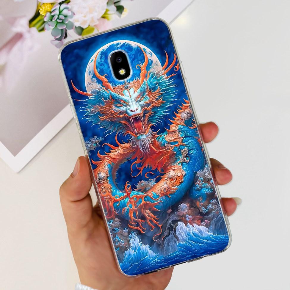 Чехол для Samsung J3 J5 J7 2017 Чехол Милый Мультяшный Кот Модные Цветы Задняя Крышка Для Samsung Galaxy J7 2017 Чехол для Телефона