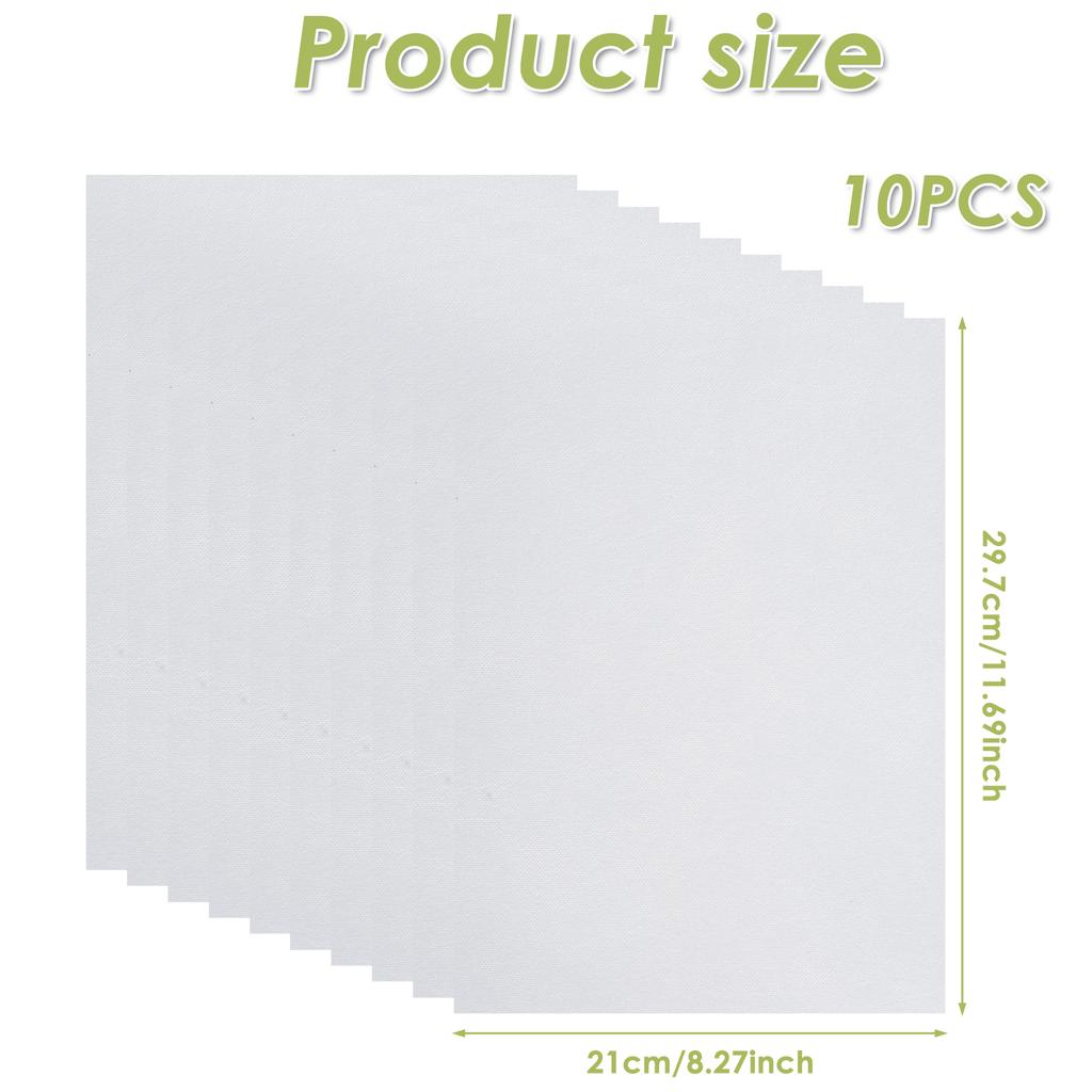 5/10 шт. Клейкий водорастворимый стабилизатор для вышивки Бумажный стабилизатор для печати Самоклеящийся смываемый стабилизатор для вышивки