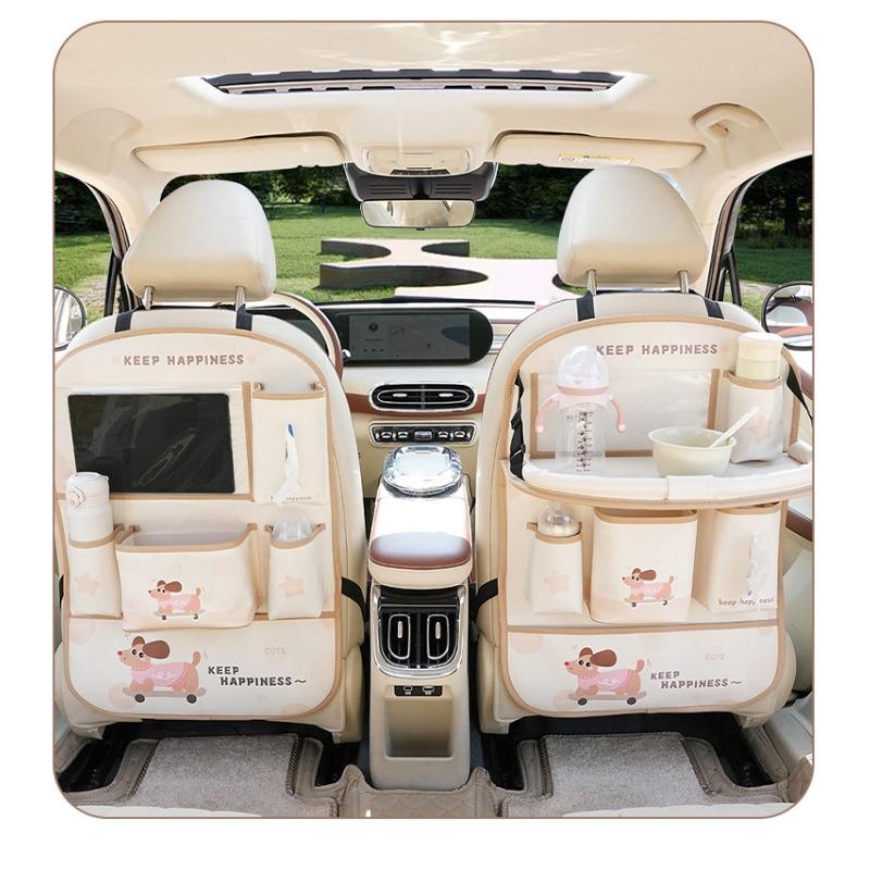 Multifunctional Cartoon Vehicle Back Seat Hanging Storage Bag Organizer