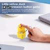 1/2/3Pcs Ducky Caps Keychain Fidget Toy Sounding Pendant Stress Reliever Duck Keyboard Fidget Toy Keychain