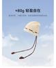ELLE 100% pure cotton knitted pile hat for women, fashionable and versatile, hollowed out hook flower retro spring and autumn seasons