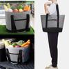 LHZK Insulated Eco Bag, Foldable Tote Bag, Lunch Bag, 28L Large Capacity Shopping Bag, Insulated Cooler Bag, Large Thermal Bag for Outdoor Activities,