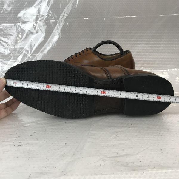 Винтажные туфли Church's 4 Cities Full Brogue Wingtip 9.5F 28см Коричневые(ИСПОЛЬЗОВАЛ)