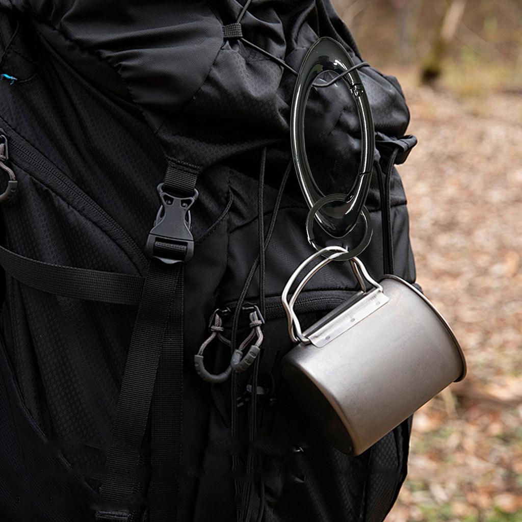 Металлический карабин-брелок для альпинизма, готический, для альпинизма, для украшения рюкзака на поясе, подвеска для школьной сумки