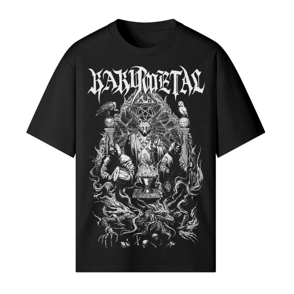 Футболка BABYMETAL 220 г/м² | Мужская Женская Премиум Прямой крой 100% Хлопок
