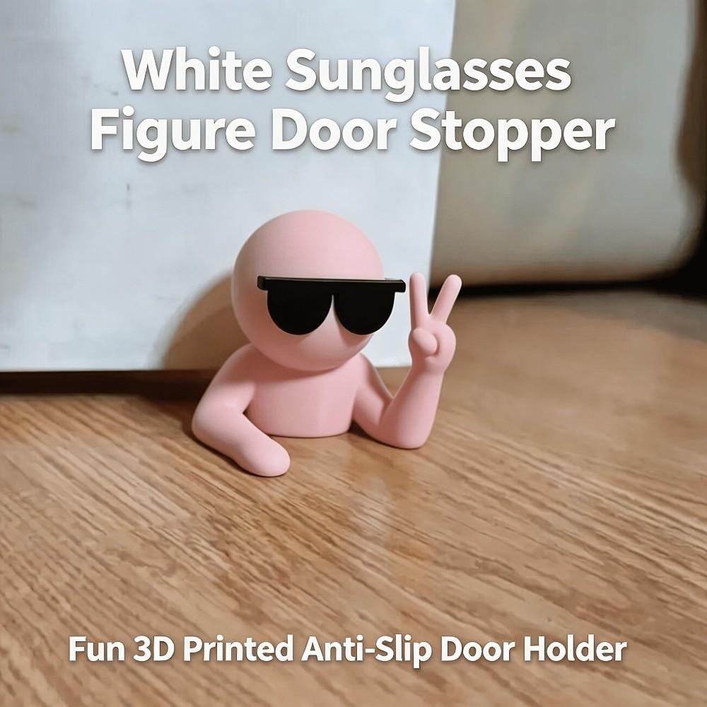 Non-Slip Door Stop Wedge Thickened Funny Villain Door Wedge Villain Door Stopper Home Decoration