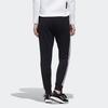 (WMNS) adidas Must Haves Pants Asia Sizing 'Black White' Women's GM1445