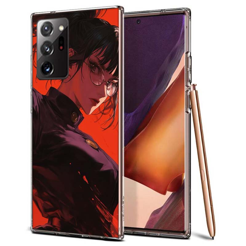 Чехол для телефона Maki Zenin Jujutsu Kaisen для Samsung A55 A35 A25 A15 A07 A05S A16 A17 A26 A36 A37 A56 A57 Galaxy Note 20 10 A50S A71