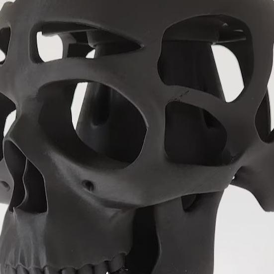 Настенный держатель для шлема в форме черепа, реалистичный 3D-дизайн, простая установка, стойка для демонстрации шлемов мотоцикла