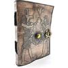 Egypt Theme Leather Journal Handmade Writing Notebook Travel Diary Daily Notepad