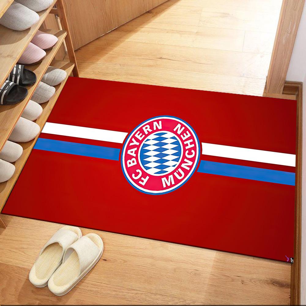 Bayern Munich Area Rug Design for Dormitory Balcony Dining Room Entryway Anti-slip Rug Office home decor Perfect Gift for Valentine's Wedding Birthday