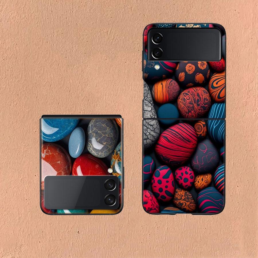 Чехол-бампер Formation of Rocks для Samsung Z Flip7 6 Galaxy Чехол Защита от ударов Z Flip5 Z Flip3 4 5G Жесткая Крышка Телефон ТПУ ПК Жесткий Funda