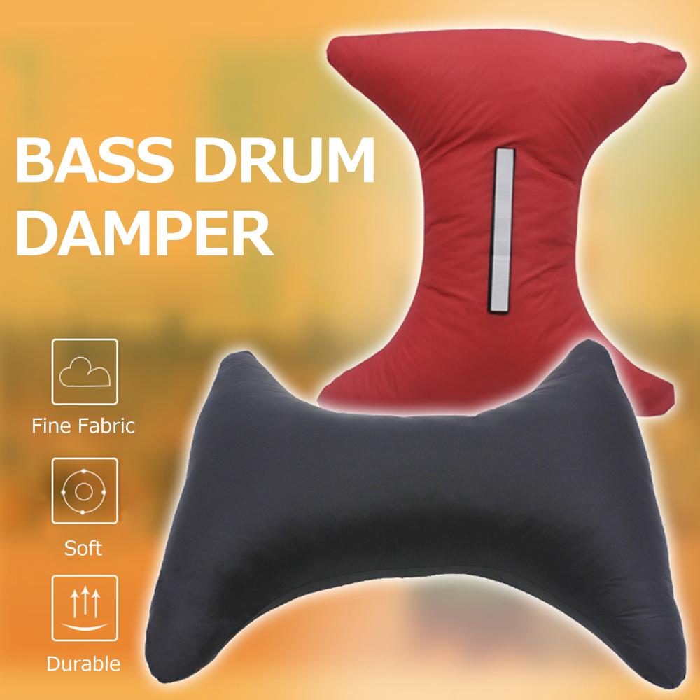 Bass Drum Damper Adhesive Bass Drum Sound-absorbing Pillow Drum Practice Noise Reduction Cushion Pad